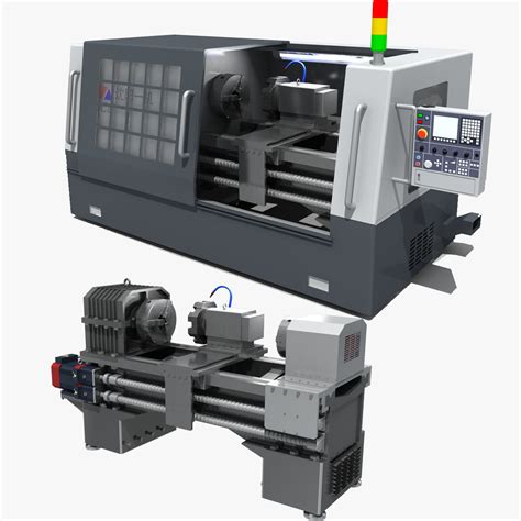 cnc machine 3d model